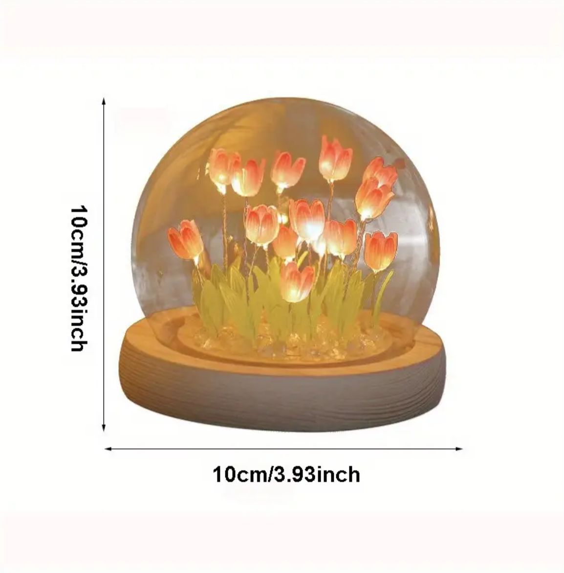 Llampara de tulipanes