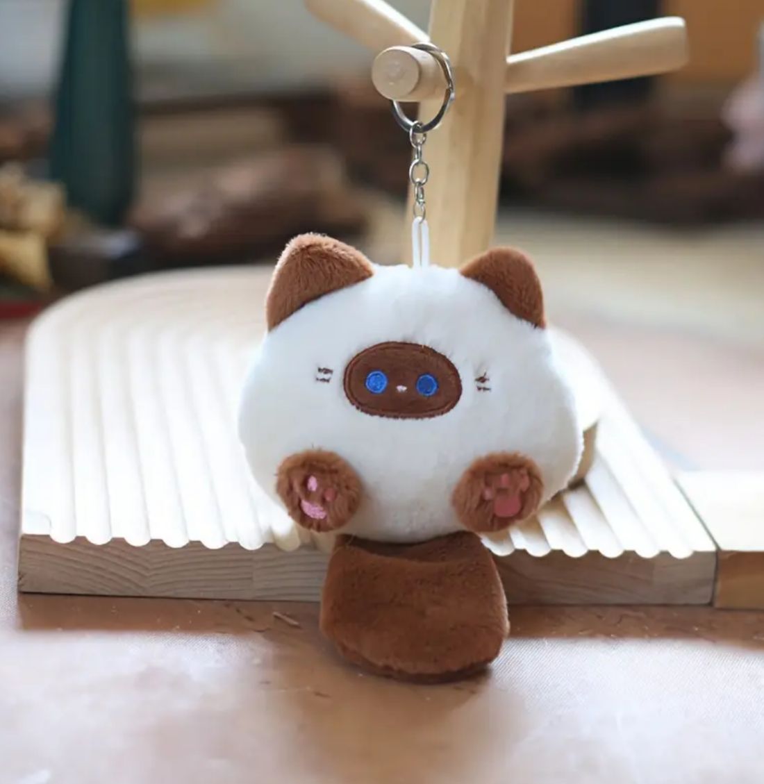 Llavero peluche gatito