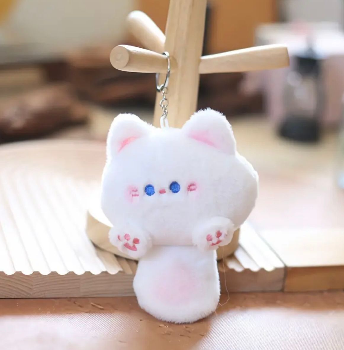 Llavero peluche gatito