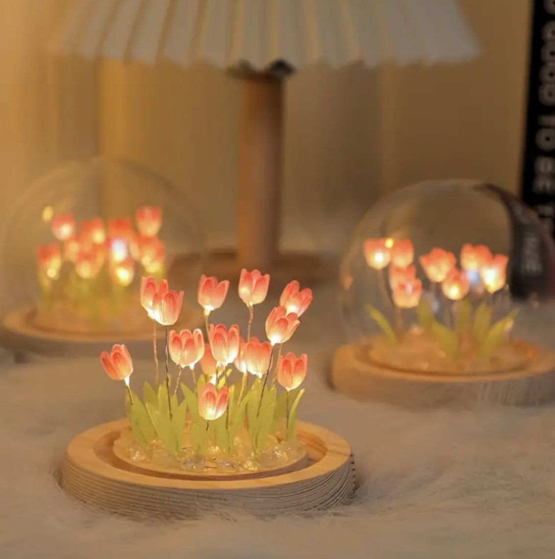 Llampara de tulipanes