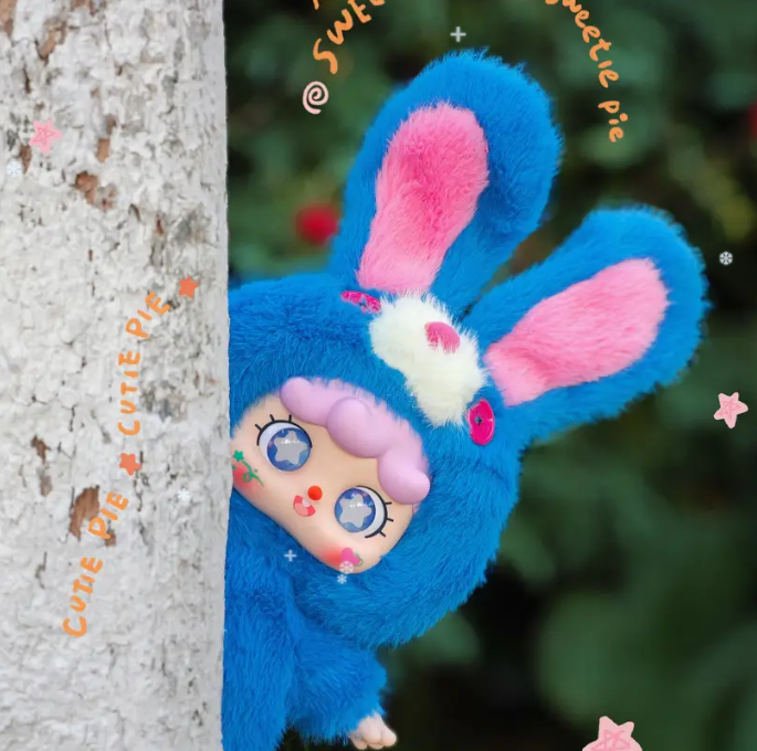 MIGO 400% Big Plush Give Yourself A Hug Lucky Bag Babythree Blind box original