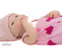 Muñeca Reborn Silicona 100% flexible 13”