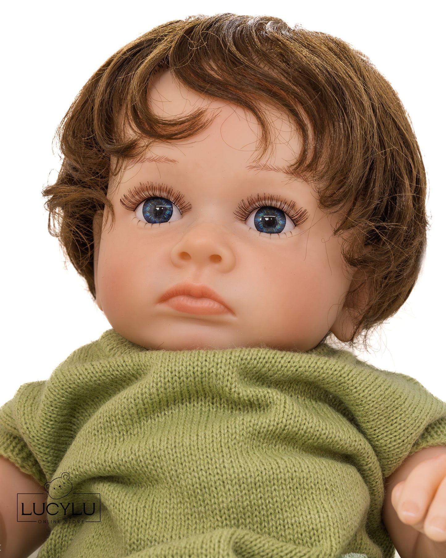 Muñeca Reborn Silicona y tela Original 22”