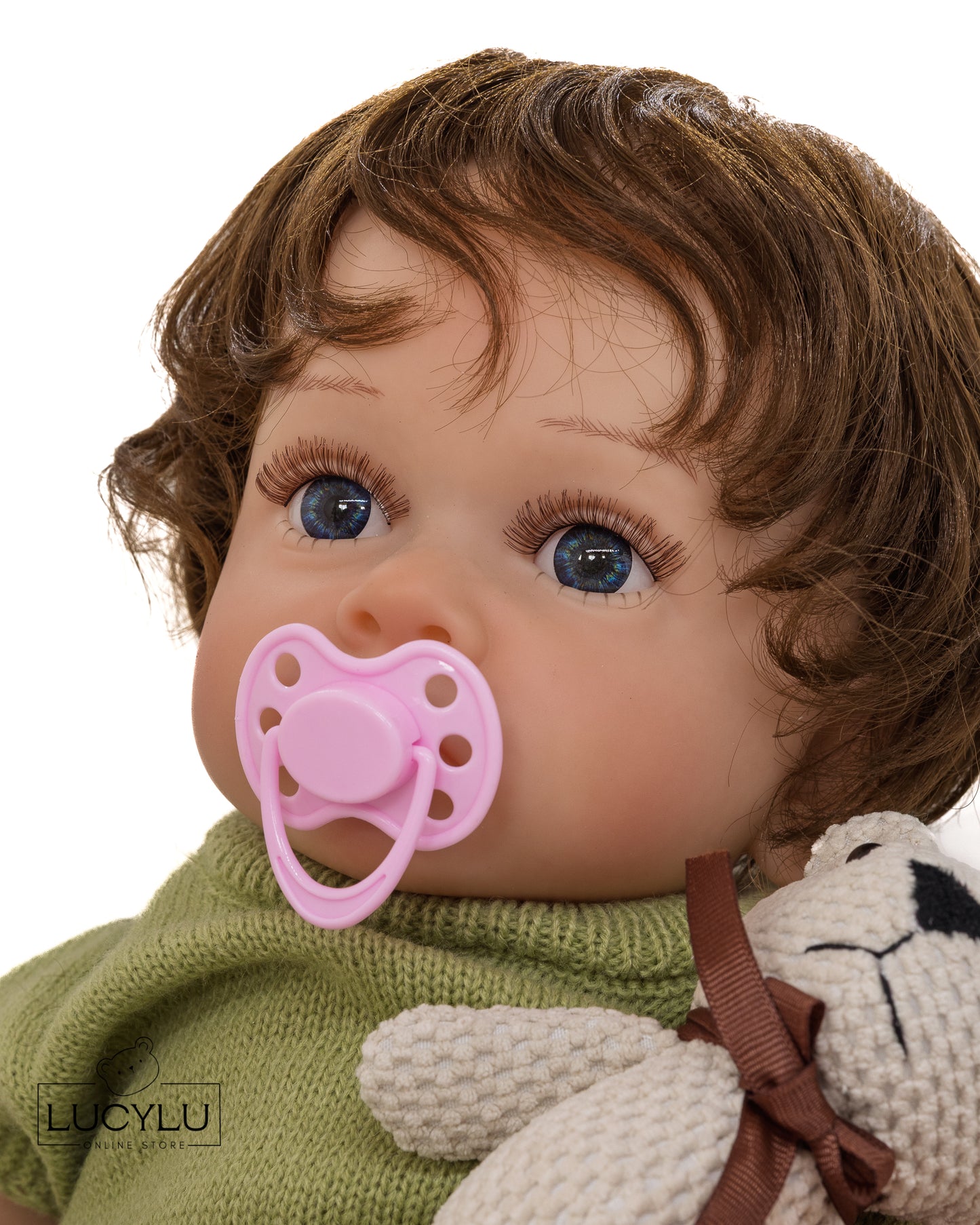 Muñeca Reborn Silicona y tela Original 22”