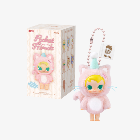 (Pre orden) Baby Molly Pocket Friends - Vinil Plush Blind box
