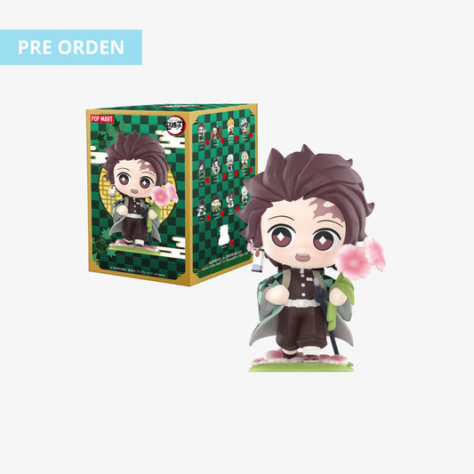 (PRE ORDEN) Demon Slayer: Kimetsu no Yaiba Birth Flower Series Figures Blind Box Original Popmart