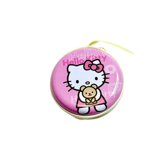 Estuche redondo de Hello Kitty