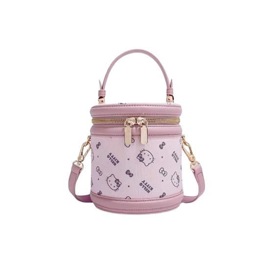 Bolso cilindro bandolera Hello Kitty