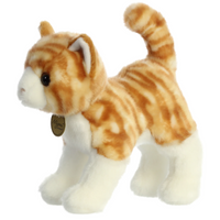 Aurora® - Miyoni® - 10" Orange Tabby Cat