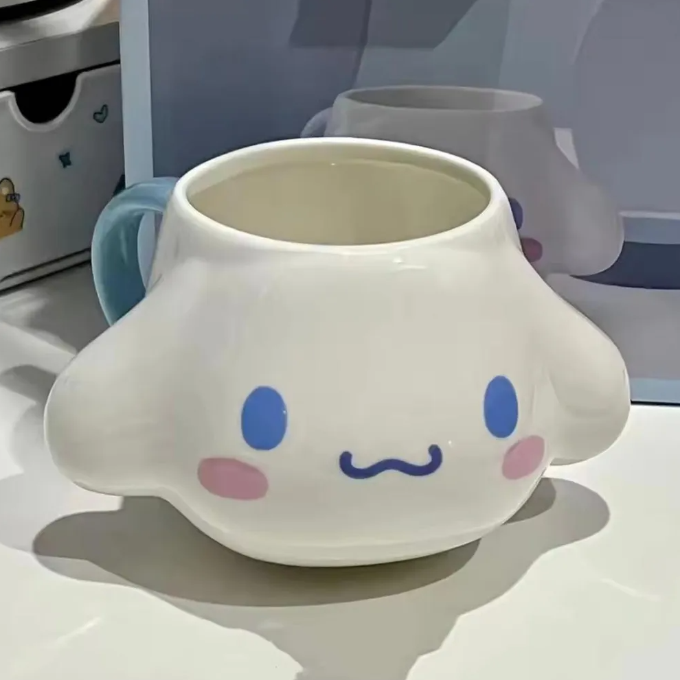 Taza de cinnamonroll de ceramica