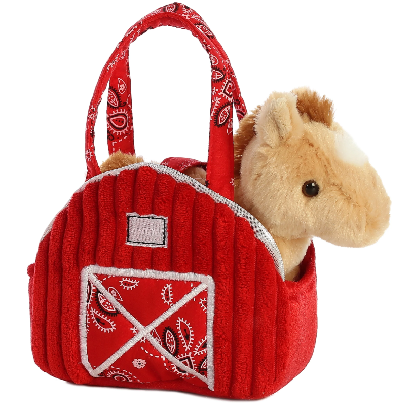 Aurora® - Fancy Pals™ - 7" Red Barn Horse