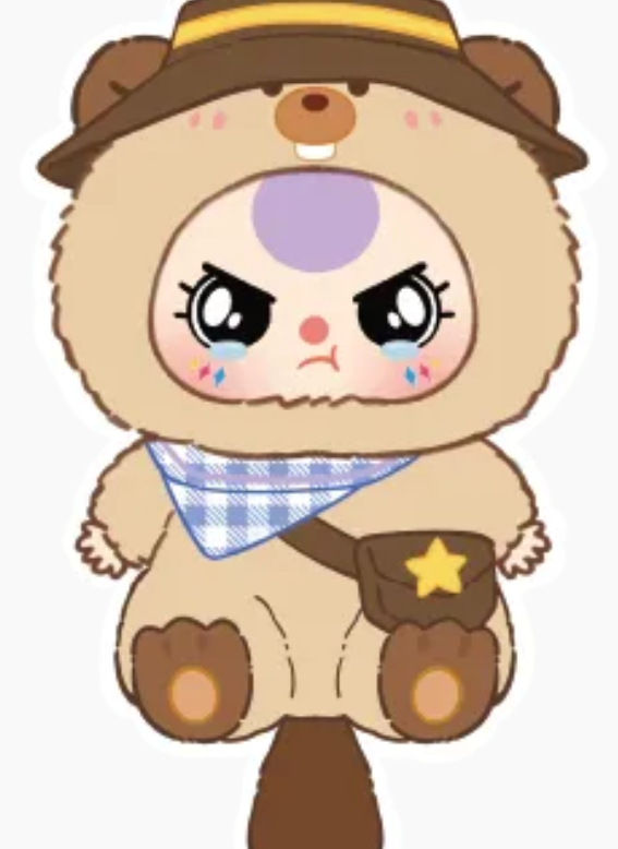 Baby three 400% V2 Big Plush Animal Series Lucky Bag original