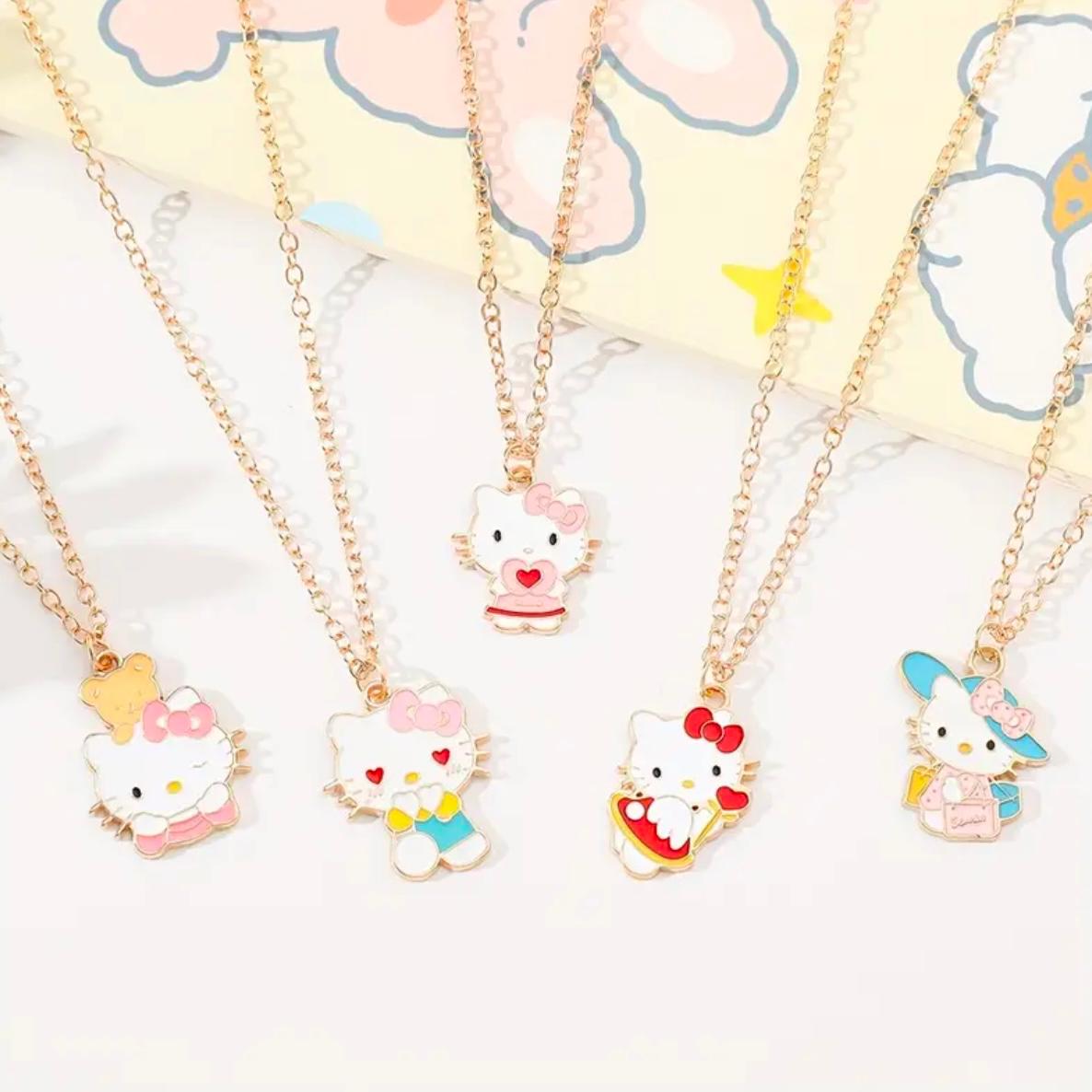 Collar Hello Kitty 5 estilos diferentes