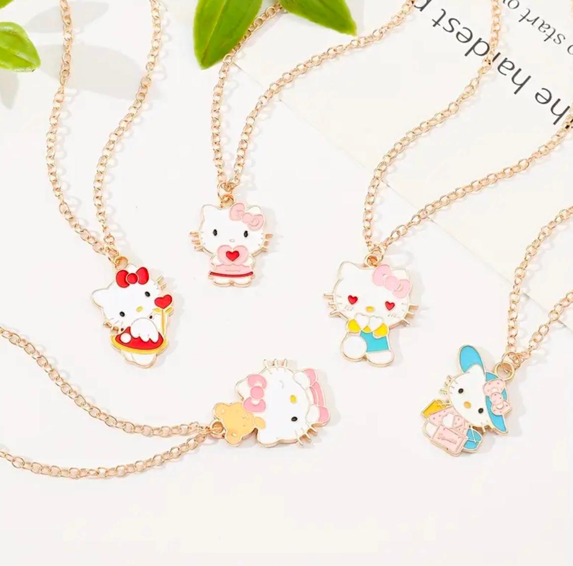 Collar Hello Kitty 5 estilos diferentes