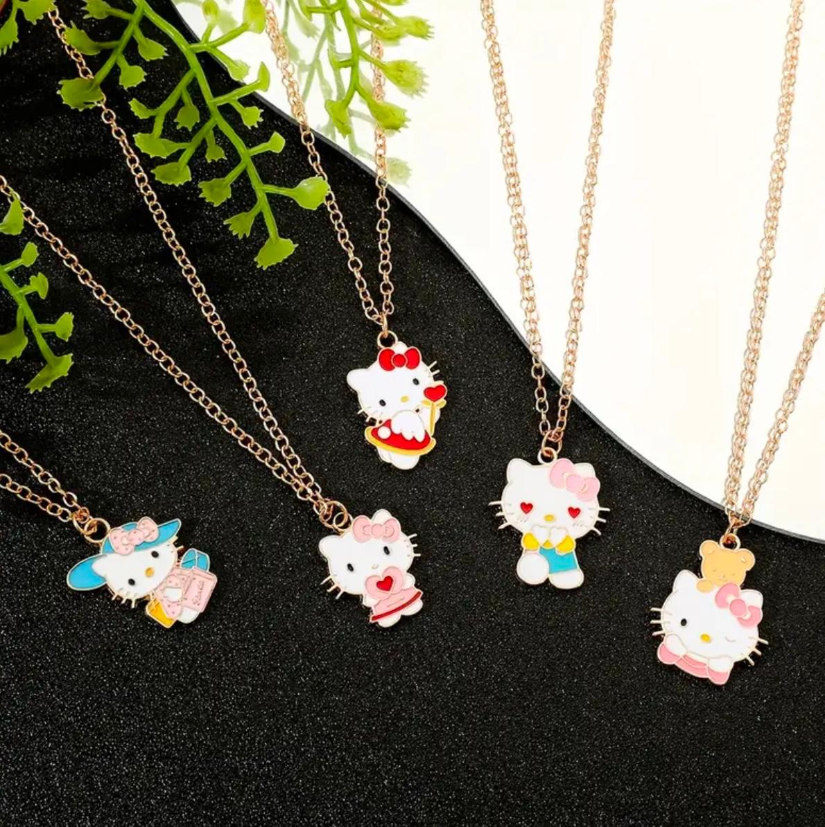 Collar Hello Kitty 5 estilos diferentes