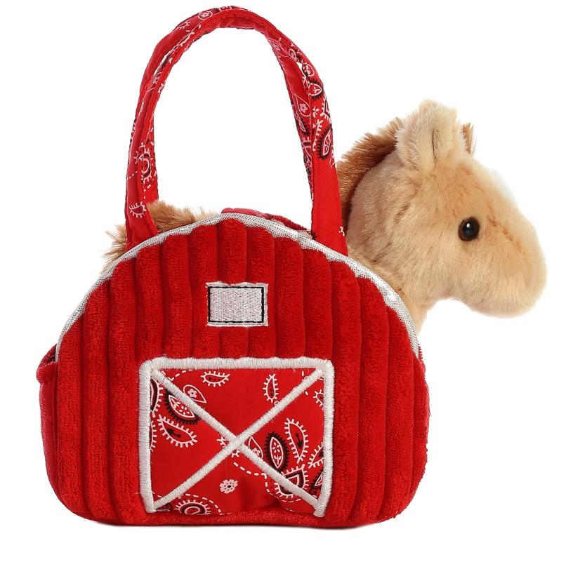 Aurora® - Fancy Pals™ - 7" Red Barn Horse
