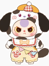 Baby three 400% V2 Big Plush Animal Series Lucky Bag original