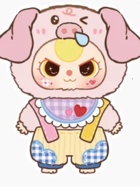 Baby three 400% V2 Big Plush Animal Series Lucky Bag original