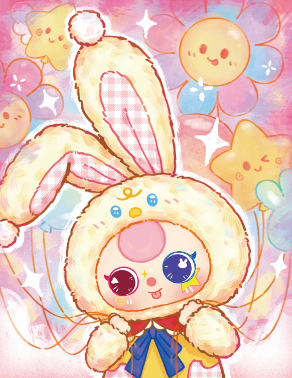Baby three 400% V2 Big Plush Animal Series Lucky Bag original