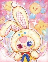 Baby three 400% V2 Big Plush Animal Series Lucky Bag original