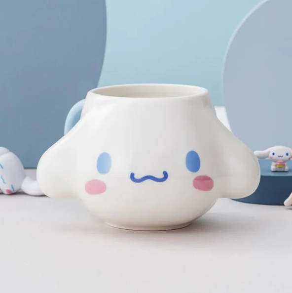 Taza de cinnamonroll de ceramica